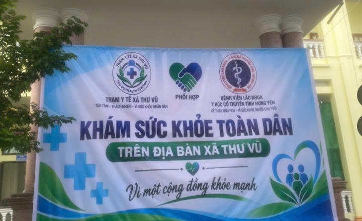 THƯ VŨ: TỔ CHỨC KHÁM SỨC KHỎE MIỄN PHÍ CHO 2.400 NGƯỜI CAO TUỔI NĂM 2026
