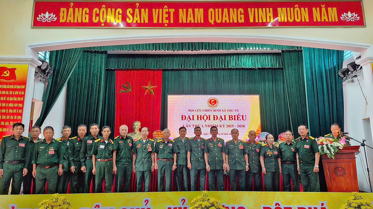 Đại hội đại biểu Cựu chiến binh lần thứ nhất nhiệm kỳ 2025 -2030