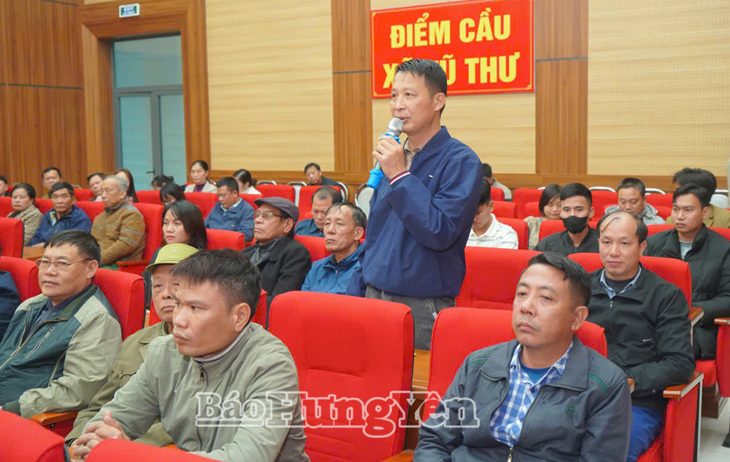 Đại biểu HĐND tỉnh tiếp xúc với cử tri các xã trên địa bàn tỉnh