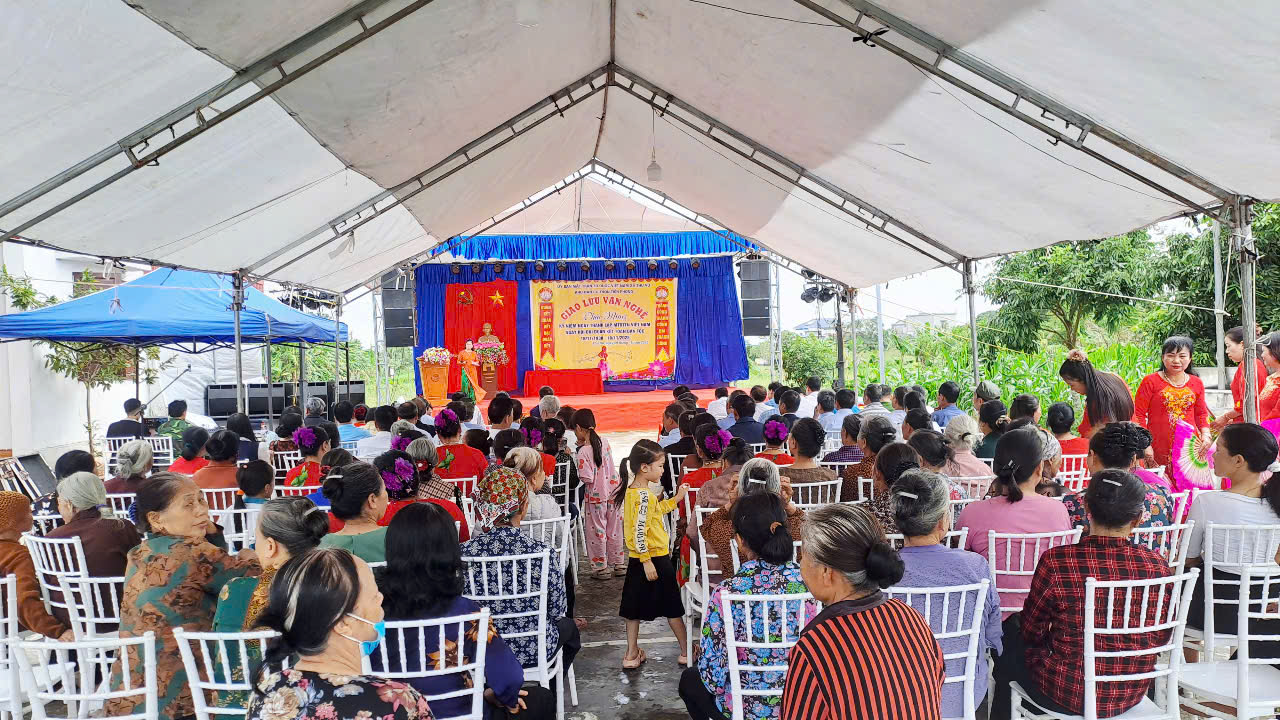 Thôn Tiền Phong, Xã Thư Vũ tổ chức điểm Ngày hội Đại đoàn kết toàn dân năm 2025