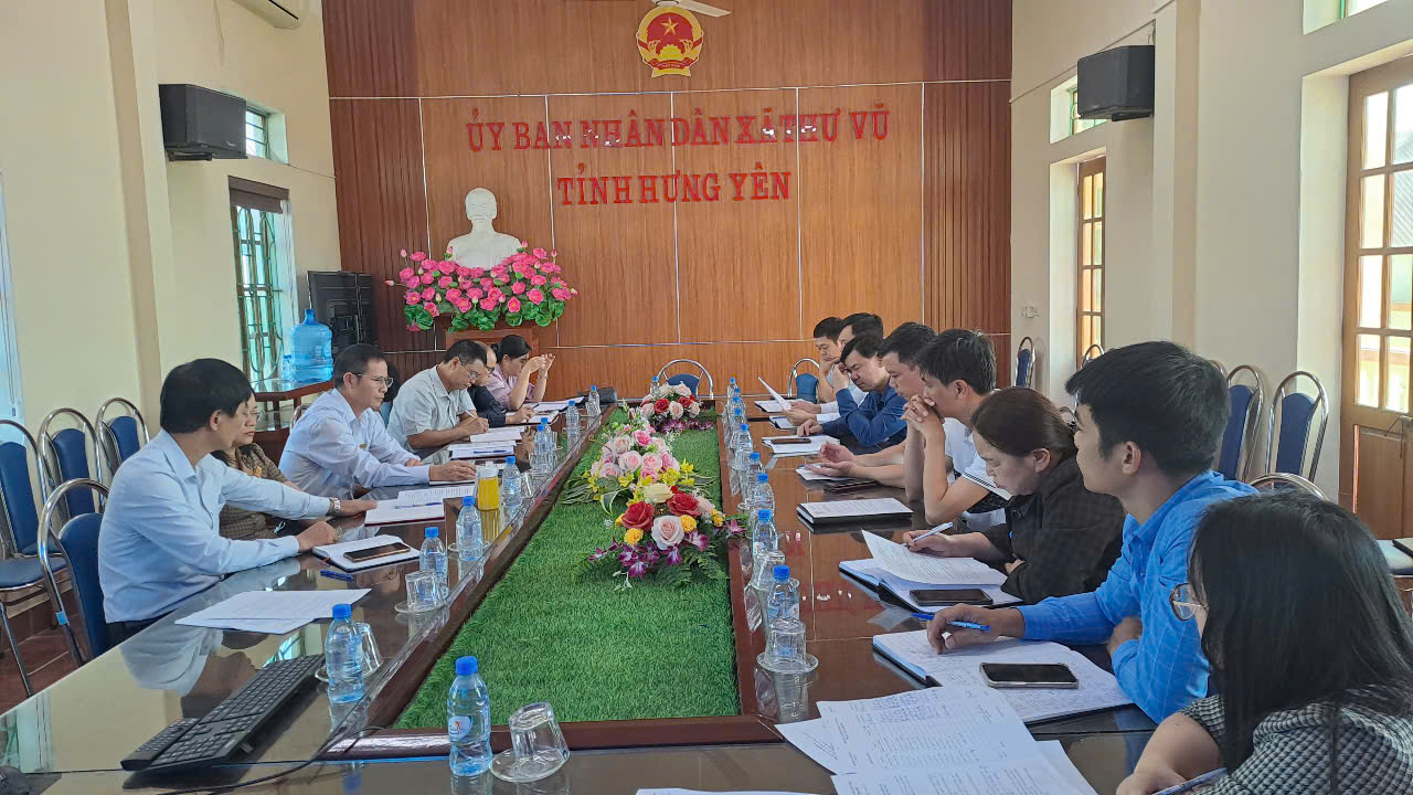 THƯỜNG TRỰC HĐND XÃ THƯ VŨ TỔ CHỨC HỘI NGHỊ LIÊN TỊCH CHUẨN BỊ KỲ HỌP THỨ BA HĐND XÃ KHÓA I, NHIỆM KỲ 2021–2026