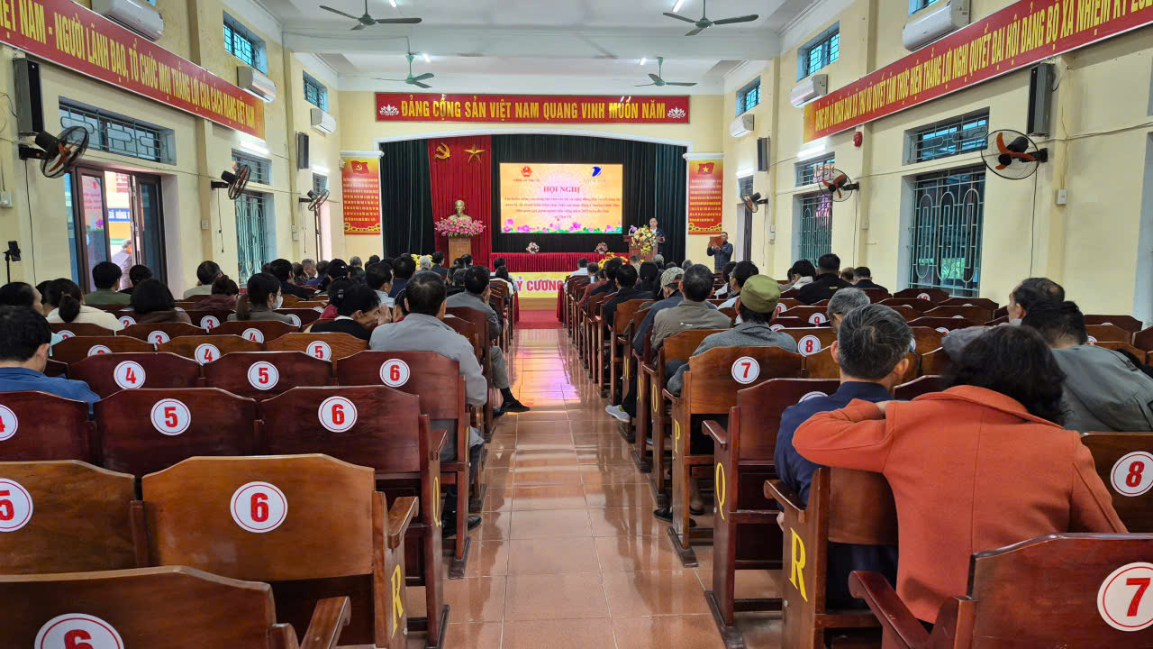 XÃ THƯ VŨ TỔ CHỨC TRUYỀN THÔNG “GIẢM NGHÈO VỀ THÔNG TIN” NĂM 2025