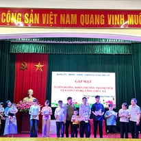 Xã Thư Vũ gặp mặt con em cán bộ công chức, viên chức trước thềm năm học mới