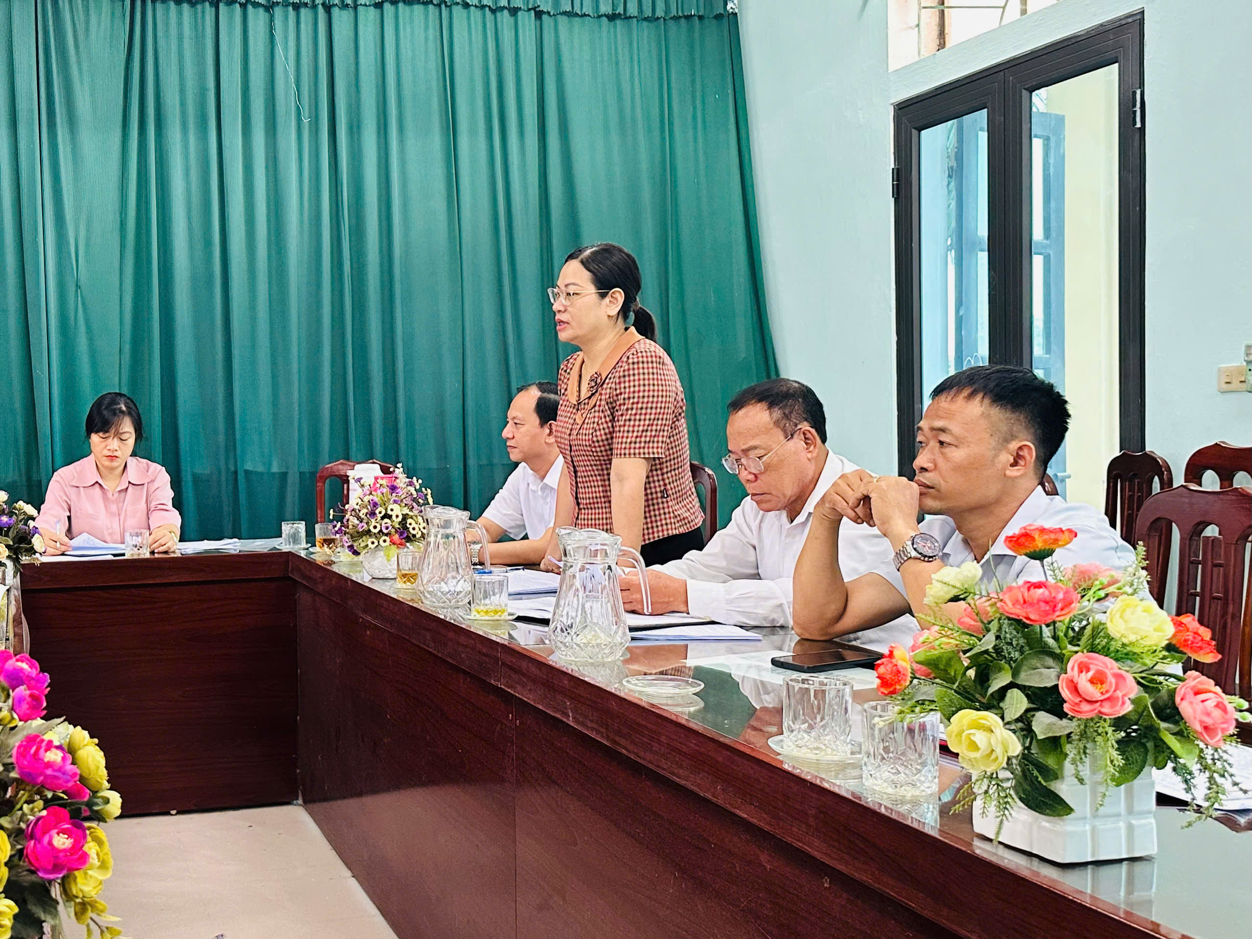 MẶT TRẬN TỔ QUỐC XÃ THƯ VŨ HỌP TRIỂN KHAI NHIỆM VỤ CÔNG TÁC CÁC THÁNG CUỐI NĂM 2025