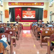 Tiếp xúc cử tri trước kì họp thứ Hai, hội đồng nhân dân xã Thư Vũ