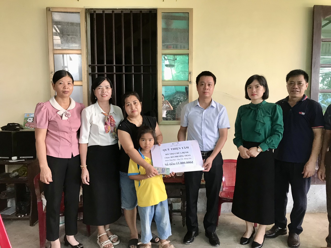 QUỸ THIỆN TÂM HỖ TRỢ KINH PHÍ CHỮA BỆNH CHO HỌC SINH CÓ HOÀN CẢNH KHÓ KHĂN
