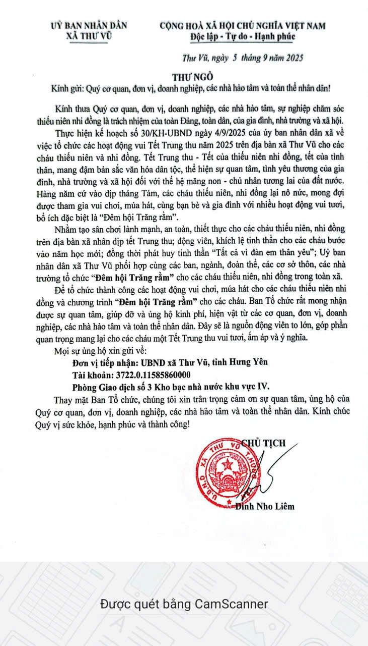 Thư ngỏ