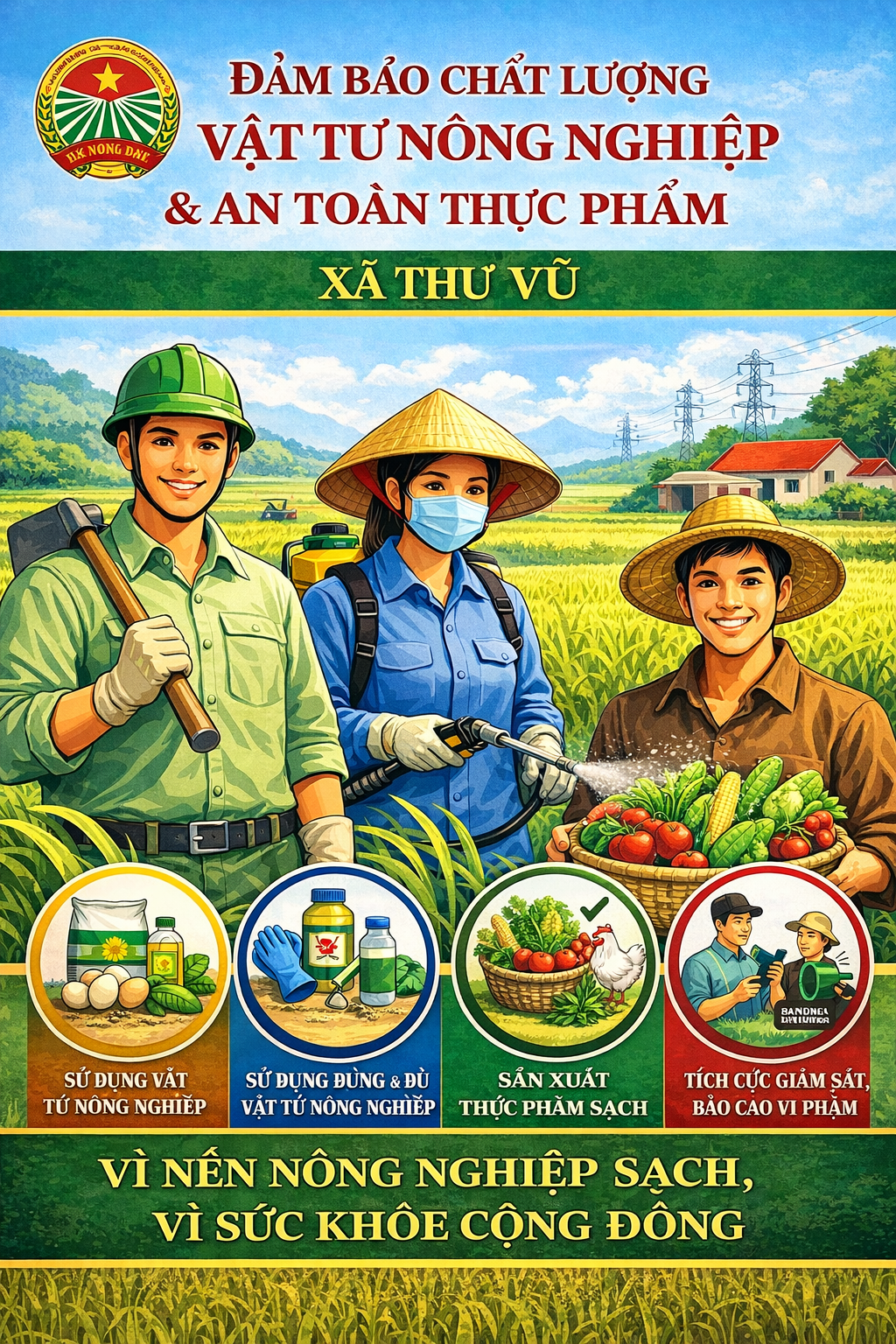 TUYÊN TRUYỀN  Đảm bảo chất lượng vật tư nông nghiệp và an toàn thực phẩm  Năm 2026
