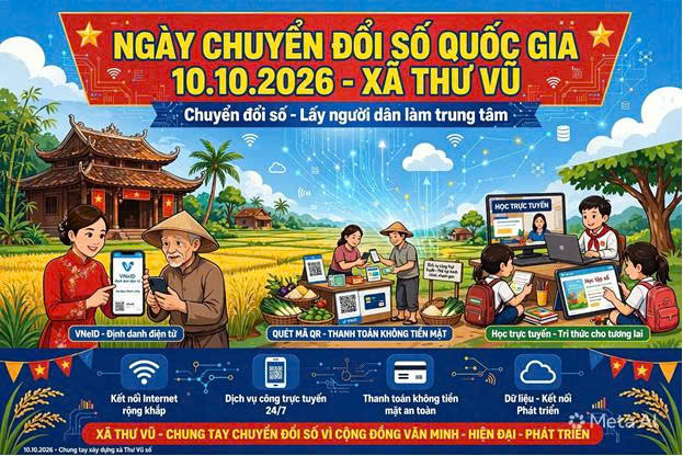 HƯỞNG ỨNG NGÀY CHUYỂN ĐỔI SỐ QUỐC GIA (10/10/2026)
